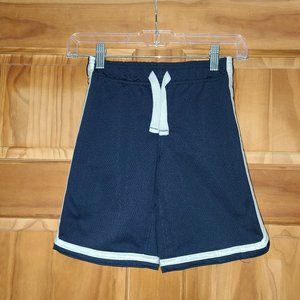 5/$20 Boys Carter's Navy Blue and White Mesh Shorts